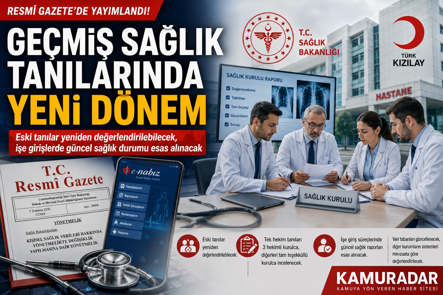 GEÇMİŞ SAĞLIK TANILARINDA YENİ DÖNEM: ESKİ RAPORLAR YENİDEN DEĞERLENDİRİLEBİLECEK